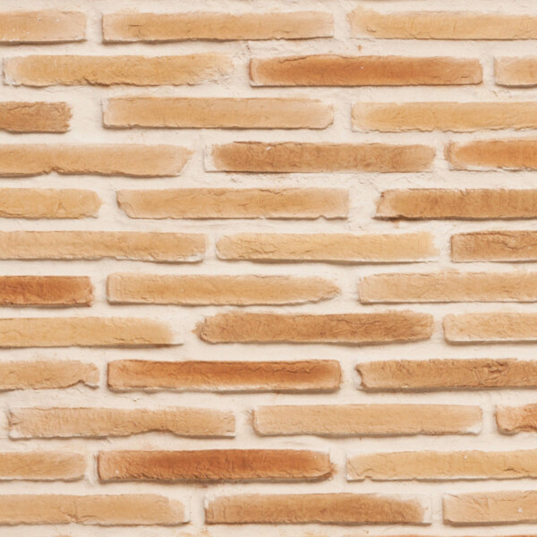 Wall Panel – Horizontal Light Brown Brick / Ladrillo