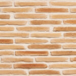 HORIZONTAL LIGHT BROWN BRICK / LADRILLO