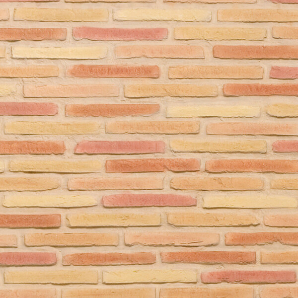 Wall Panel – Horizontal Multicolour Brick / Ladrillo