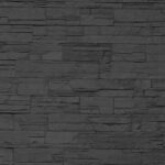 BLACK STONE LIKE STRATA LASCAS NEGRA ref 106