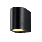 Wall lamp Black aluminium Gu10 single