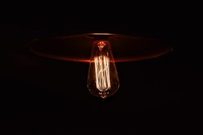 Suspension luminaire set in aluminum antique copper - Image 3