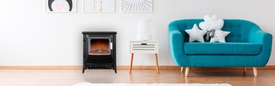 Stove style electric fireplace Lucia - Image 2