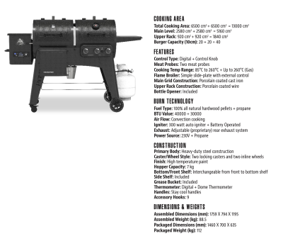 Pitboss Combo PB1230 Navigator - Image 3