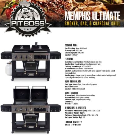 Pitboss Memphis ultimate combo - Image 2
