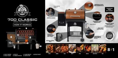 Pitboss 700 Copper Classic - Image 2