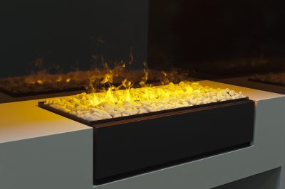 Cassette Insert Fireplace Pebbles 50cm