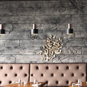 Wall textured panels and Stones