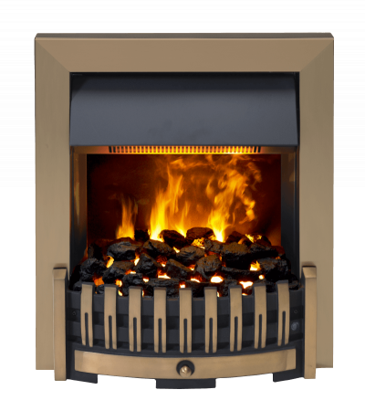 Danville Antique Bronze Inset Fireplace