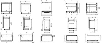 Bespoke Designer Fireplace Three sided - Image 2