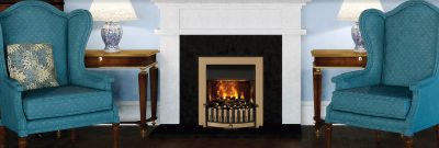 Danville Black Inset Fireplace - Image 3