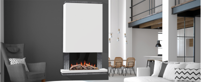 Bonham 9 Chimney Suite Fireplace E-Smart