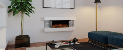 Empire 2 Floating Suite Fireplace Evo-flame - Image 2