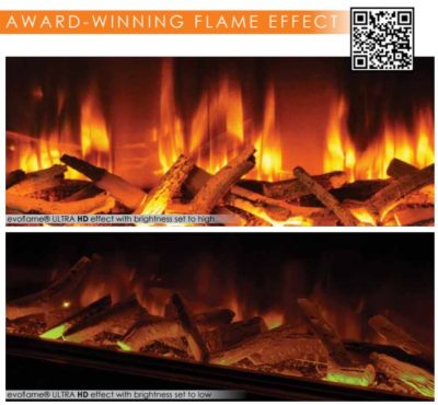 Compton 1000 Floating Suite Fireplace Evo-Flame - Image 10