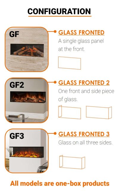 Evo Series 1500 HD Fireplace - Image 3
