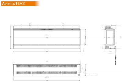 Evo Series 1800 HD Fireplace - Image 8