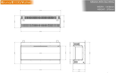 Halo 1030 Smart Series Fireplace - Image 6