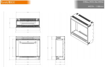 Evo Series 800 HD Fireplace - Image 6