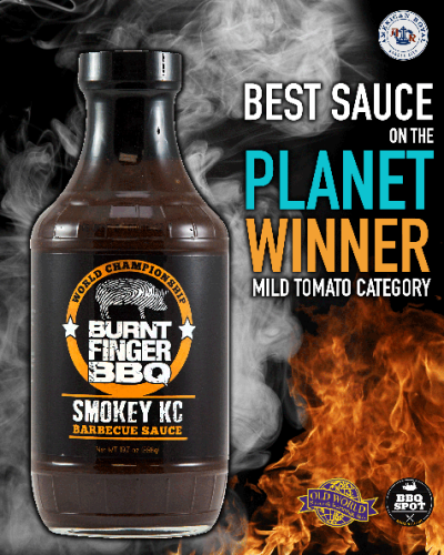 Burnt Finger Smokey Kansas City BBQ Sauce 19.7oz - Image 2