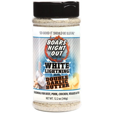 Boars Night Out Lightning Double Garlic Butter 12.2oz
