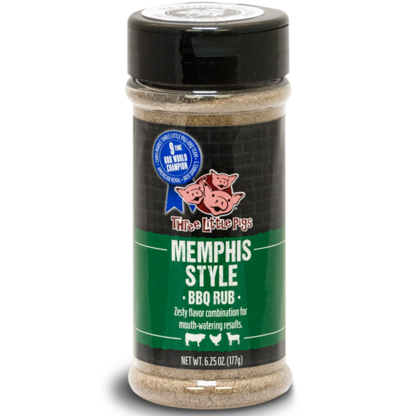 Three Little Pigs Memphis Style Rub 6.25oz