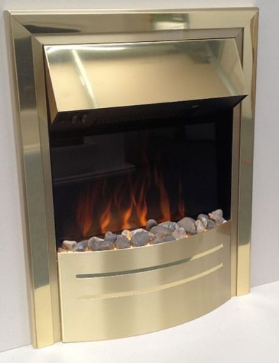 Inset Fireplace Suite Phantom Brass Satin