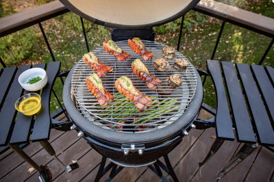 Kamado K24 Pit Boss Black Ceramic Charcoal BBQ - Image 8