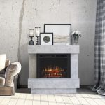 Concrete Zen Fireplace Ex Display