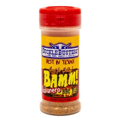 SuckleBusters BAMM! Habanero BBQ Rub 113gr