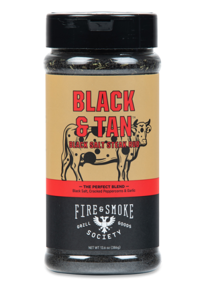 Fire & Smoke Black & Tan Large 16oz