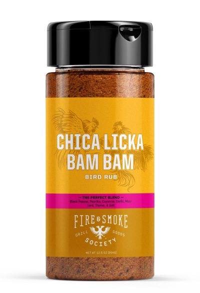 Fire & Smoke Chica Licka Bam Bam Poultry Rub Large 16oz