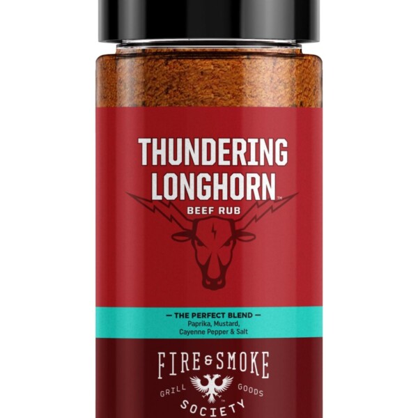 Fire & Smoke Thundering Longhorn Beef Rub Large 16oz