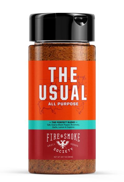 Fire & Smoke The Usual All Purpose Rub 16oz