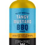 Fire & Smoke Tangy Mustard BBQ Sauce 16oz