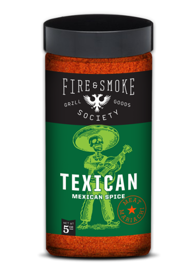 Fire & Smoke Texican Mexican Spice Rub 8oz