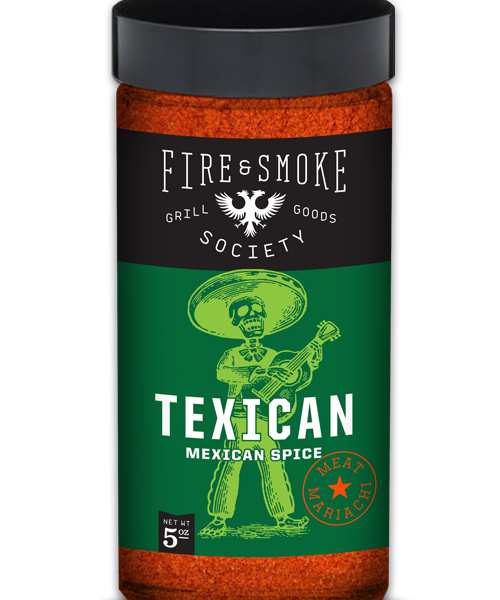Fire & Smoke Texican Mexican Spice Rub 8oz