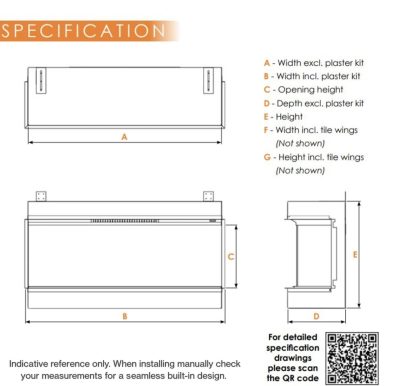 Evo Series 1800 HD Fireplace - Image 7