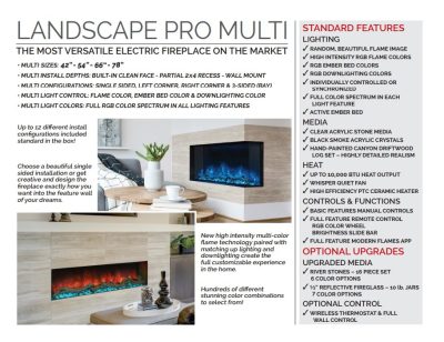Modern Flames Pro Multi sided 44 - Image 2