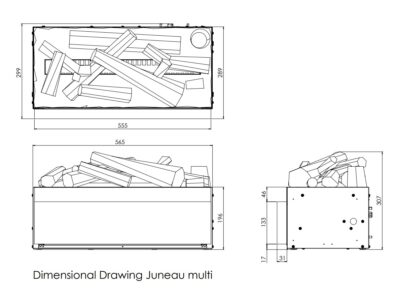 Fireplace Juneau XL Vapour - Image 4