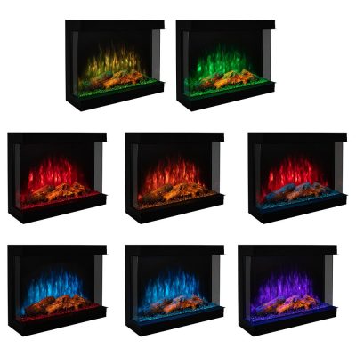 Ex Display Modern Flames Sedona Multi sided 30 - Image 5