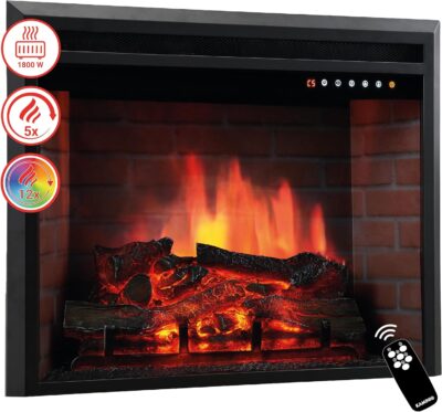 Electric Fireplace Lucas Fusion Fireplace Insert 30