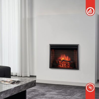 Electric Fireplace Lucas Fusion Fireplace Insert 23 - Image 2