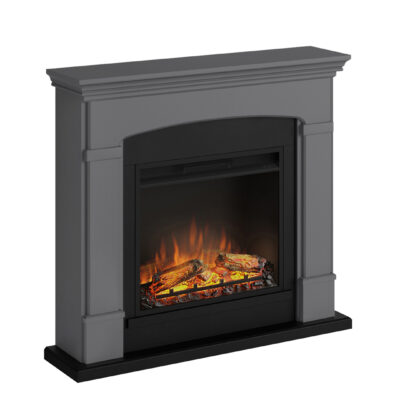 Helmi Solid Grey Mantlepiece PowerFlame - Image 4
