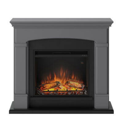 Helmi Solid Grey Mantlepiece PowerFlame - Image 3