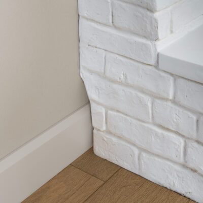 Rolf Grey White Brick Natural Wood Top Powerflame 2 - Image 7