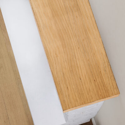 Rolf Grey White Brick Natural Wood Top Powerflame 2 - Image 9