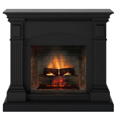 Magna Deep Black Mantlepiece Powerflame 2 - Image 4