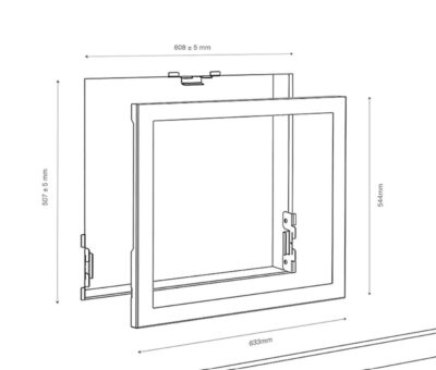 PowerFlame Recessed Installation Kit - Image 2