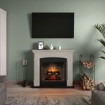 Helmi Light Beige Mantlepiece New Gen PowerFlame 2
