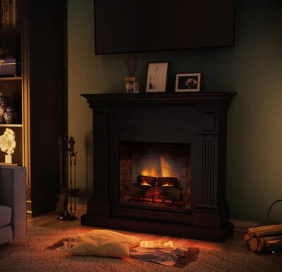Magna Deep Black Mantlepiece Powerflame 2